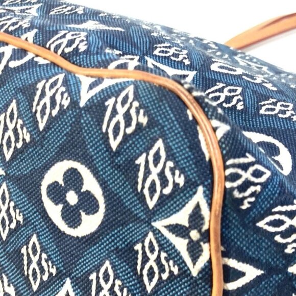 LOUIS VUITTON M57484 Monogram jacquard with pouch NeverfullMM SINCE1854 Tote Bag - Picture 6 of 16
